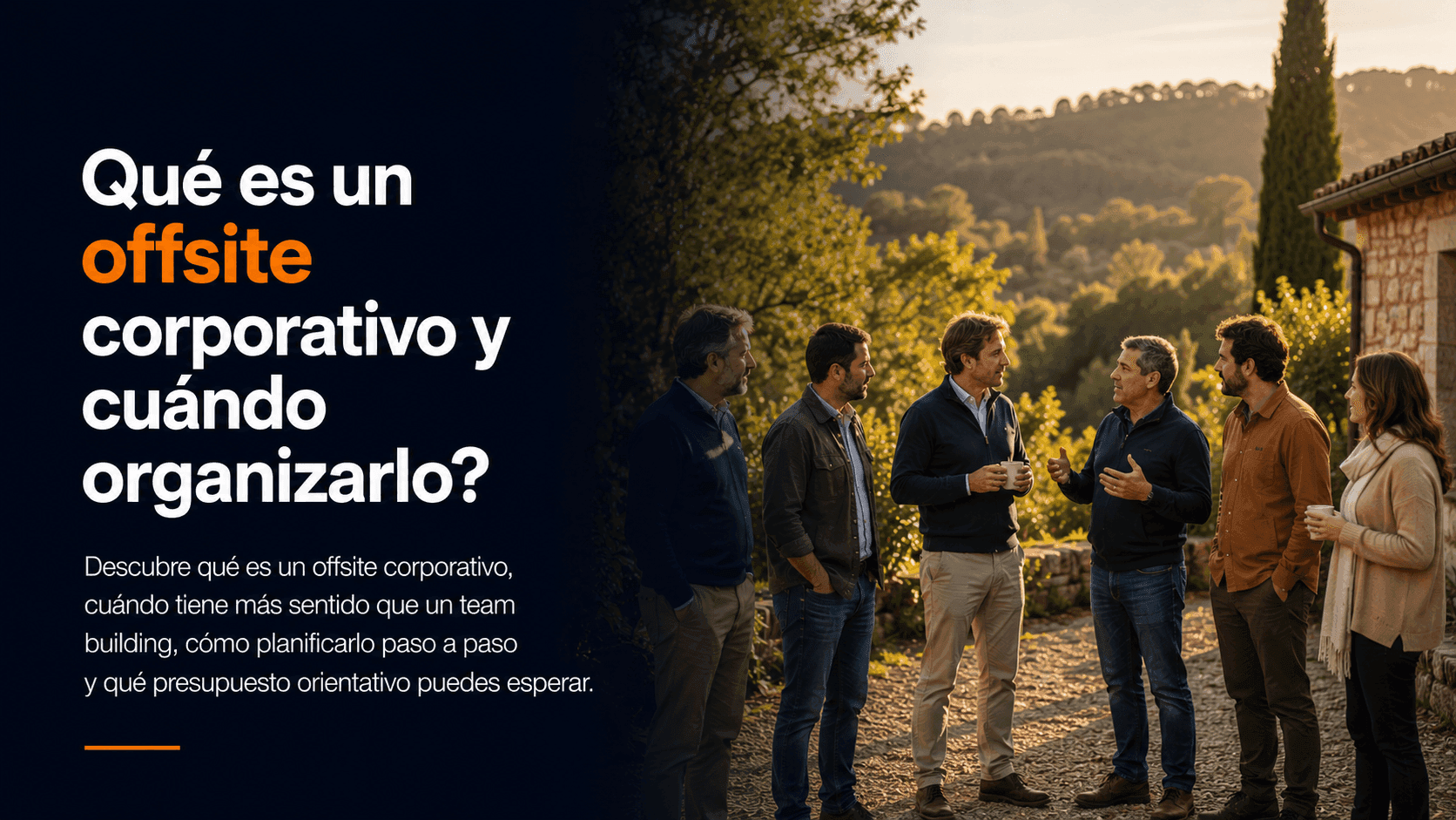 Qué es un offsite corporativo y cuándo organizarlo Qué es un offsite corporativo y cuándo organizarlo